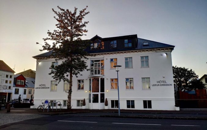 Gebouw van Hotel Leifur Eiriksson Reykjavik