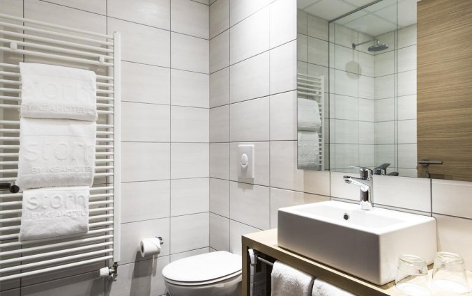 Badkamer van Hotel Storm by Keahotels in Reykjavik