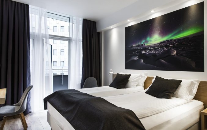 Tweepersoonskamer van Hotel Storm by Keahotels in Reykjavik 