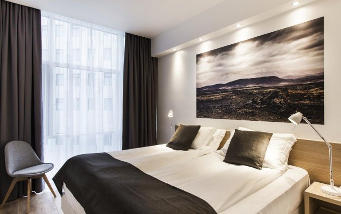Tweepersoonskamer van Hotel Storm by Keahotels in Reykjavik