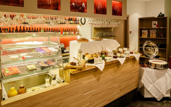 Ontbijtbuffet van Hotel City Center in Reykjavik