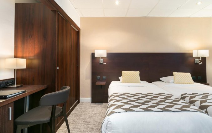 Tweepersoonskamer van Hotel Locarno Nice