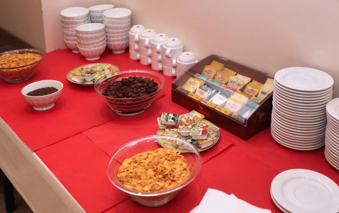 Ontbijt van hotel Trocadero Nice