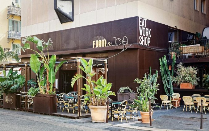 Terras van Hotel du Pin Nice Port in Nice