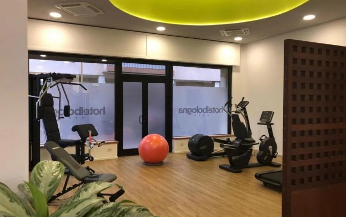 Fitnessruimte van Hotel Best Western Plus Bologna in Venetie