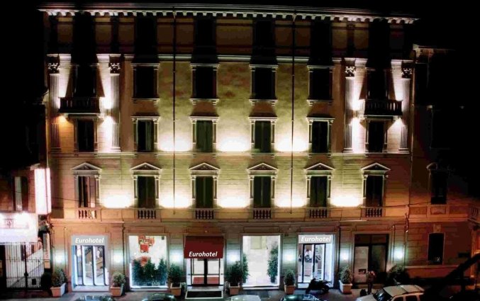 Gebouw van Eurohotel in Milaan