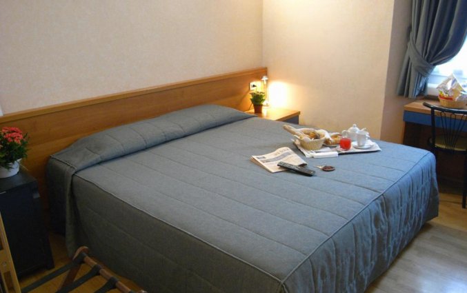 Tweepersoonskamer van Eurohotel in Milaan