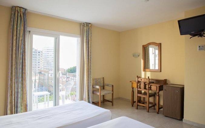 Tweepersoonskamer van Hotel Eliseos in Malaga