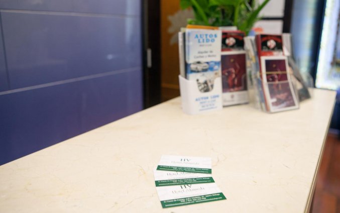 Receptie van Hotel Alamada in Malaga