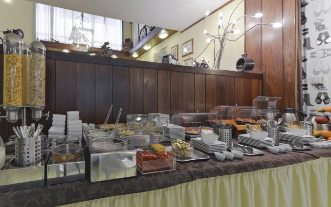 Ontbijtbuffet van Hotel Jane in Florence