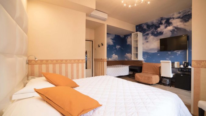 Tweepersoonskamer van Hotel Jane in Florence