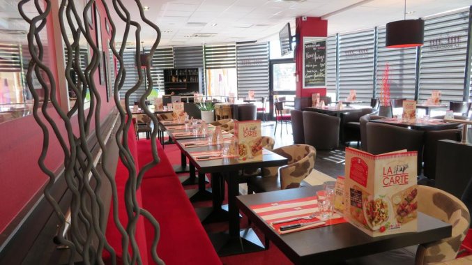 Restaurant van Hotel Ibis Styles Bordeaux Meriadeck