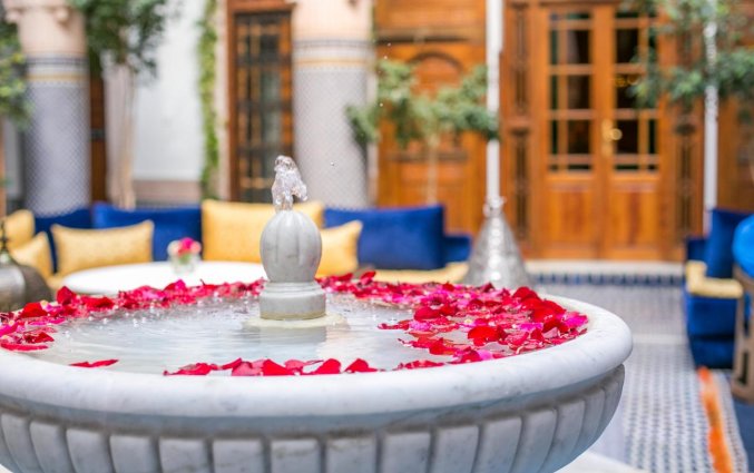 Binnentuin van Riad Myra in Fez