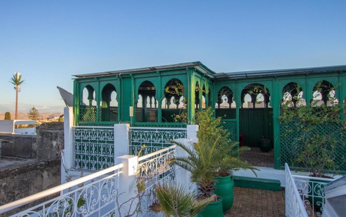 Dakterras van Riad Myra in Fez