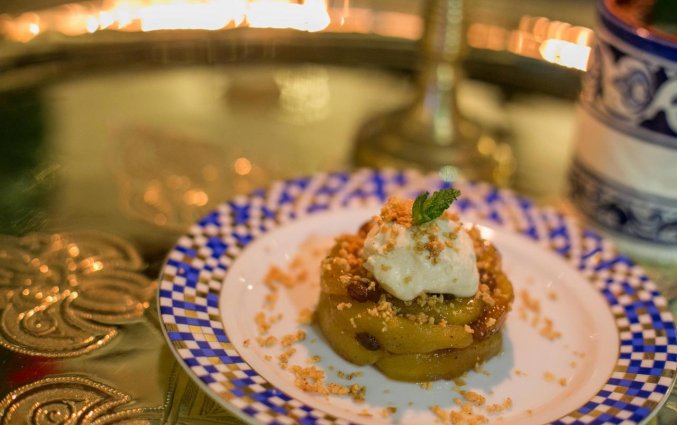 Diner van Riad Myra in Fez