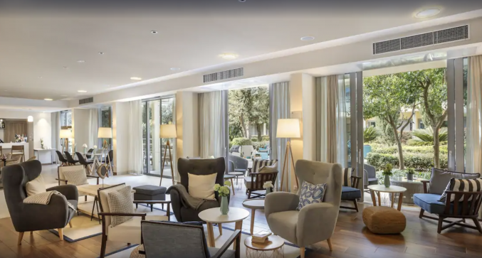 Lounge van Hotel Valamar Argosy in Dubrovnik