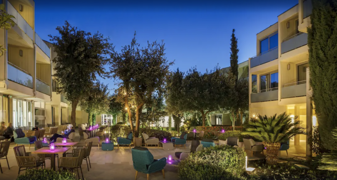 Terras van Hotel Valamar Argosy in Dubrovnik