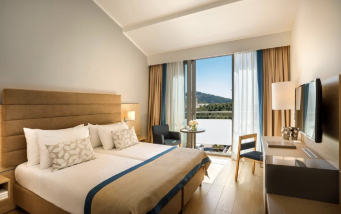 Tweepersoonskamer van Hotel Valamar Argosy in Dubrovnik