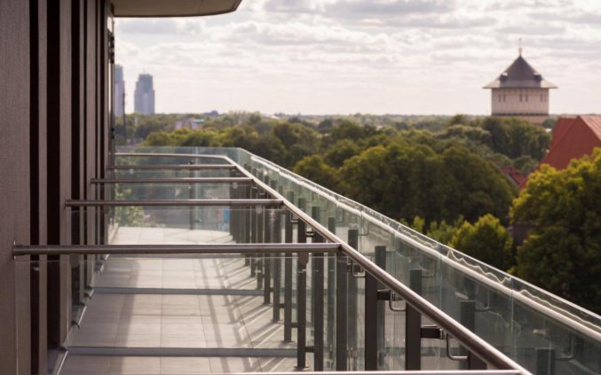 Balkon van Hotel Park Inn by Radisson Riga Valdemara