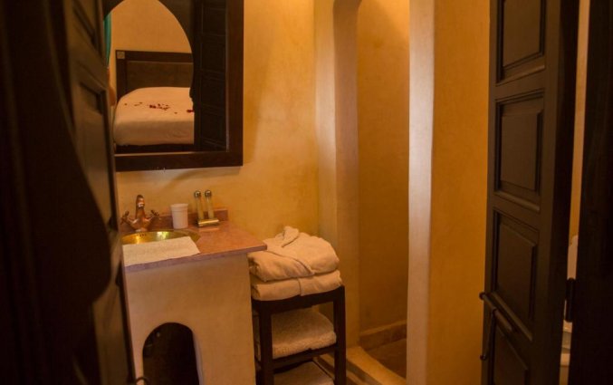 Badkamer van Riad Rose Du Desert