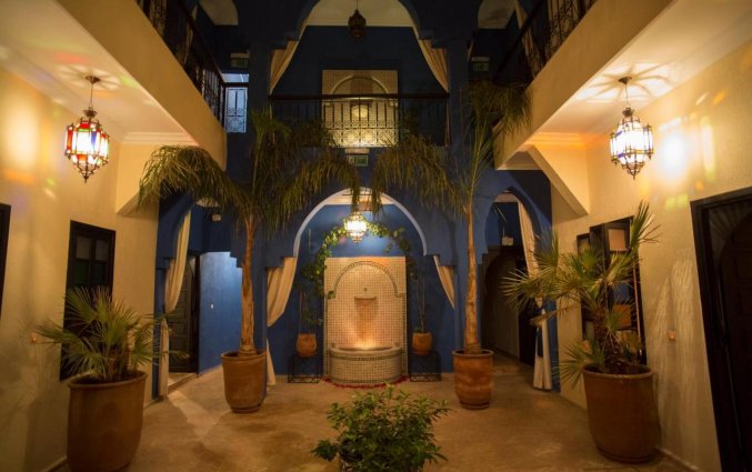 Binnentuin van Riad Rose Du Desert