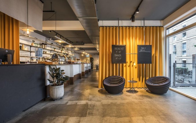 Ontbijtzaal van Hotel CPH Studio in Kopenhagen