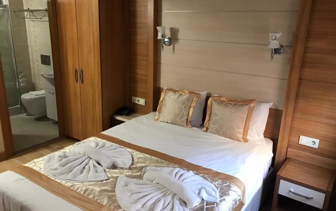 Tweepersoonskamer van Timeks Hotel