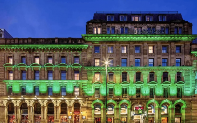 Vooraanzicht van Hotel ibis Styles Manchester Portland