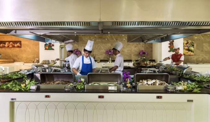 Restaurant van Resort Primasol Hane Family in Side