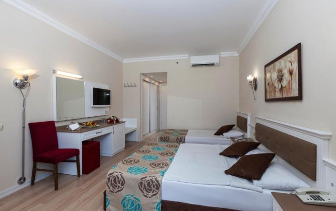 Tweepersoonskamer van Resort Primasol Hane Family in Side