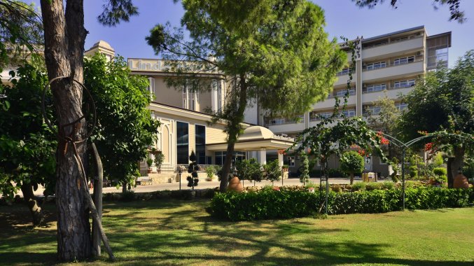 Tuin van Resort Linda in Side