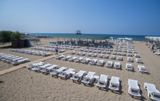 Strand van Hotel Palm World in Side