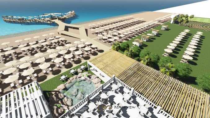 Uitzicht van Resort & Spa Lyra in Side