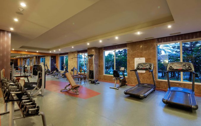 Fitnessruimte van Resort Crystal Admiral Suites en Spa in Side