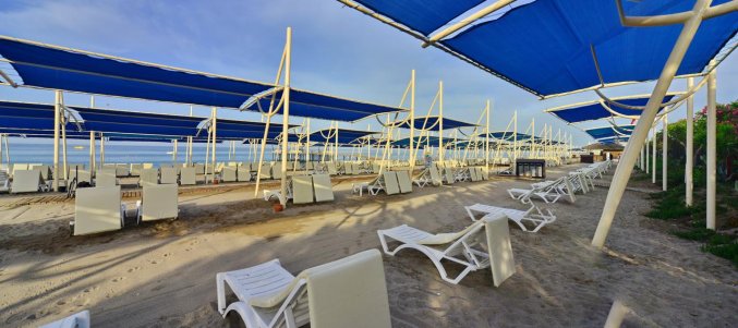 Strand van Resort en Spa Seaden Sea World in Side