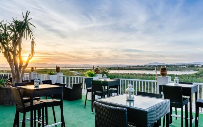 Terras van Hotel Gran Playa Santa Pola