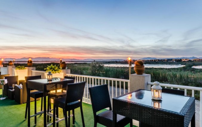 Terras van Hotel Gran Playa Santa Pola