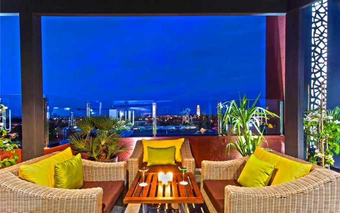 Dakterras van Hotel & Spa Hivernage in Marrakech