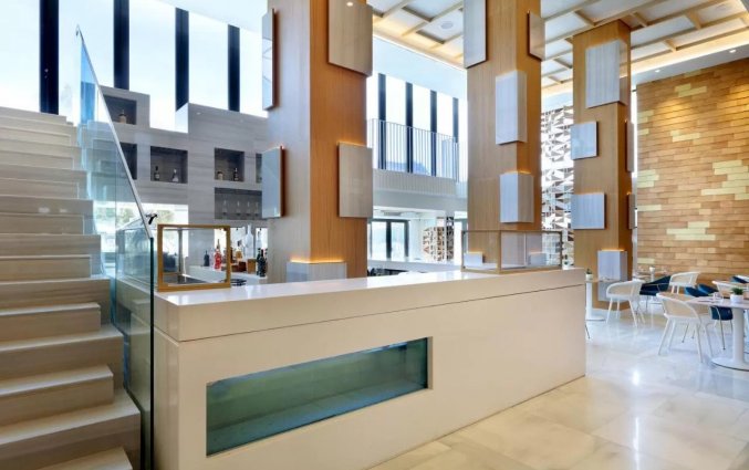 Receptie van Hotel Bless op Ibiza