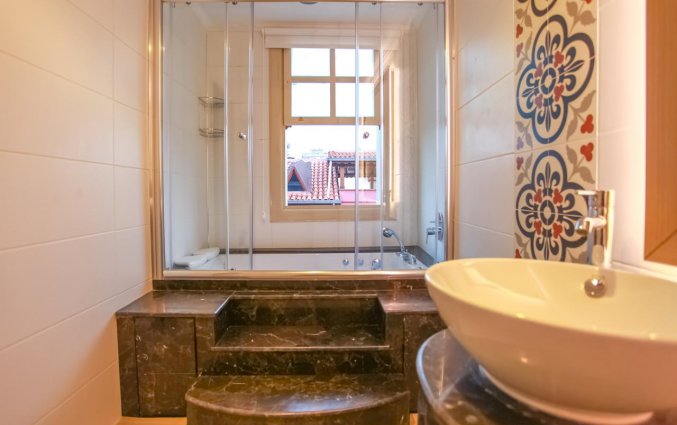 Badkamer van Hotel Alp Pasa in Antalya