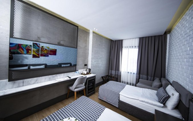 Slaapkamer van Hotel & Spa Laren Family in Antalya