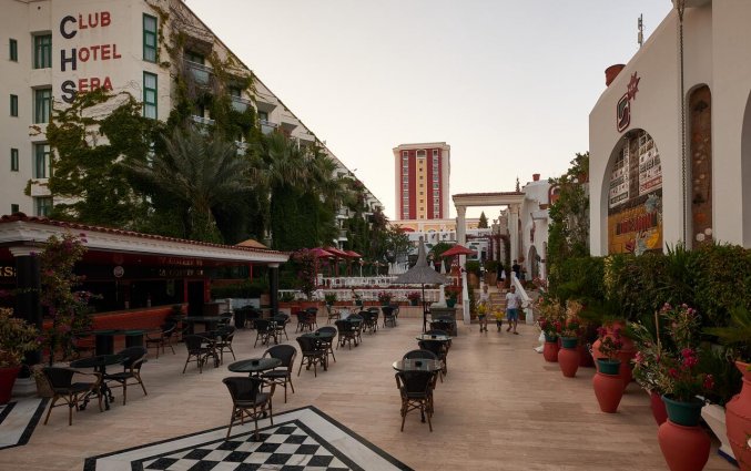Terras van Club Sera in Antalya