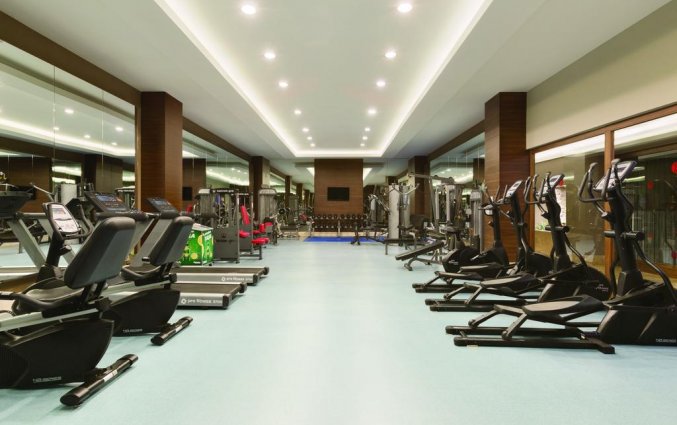 Fitnessruimte van Resort Ramada by Wyndham Lara in Antalya
