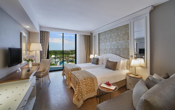 Tweepersoonskamer van Resort en Spa Aska Lara in Antalya