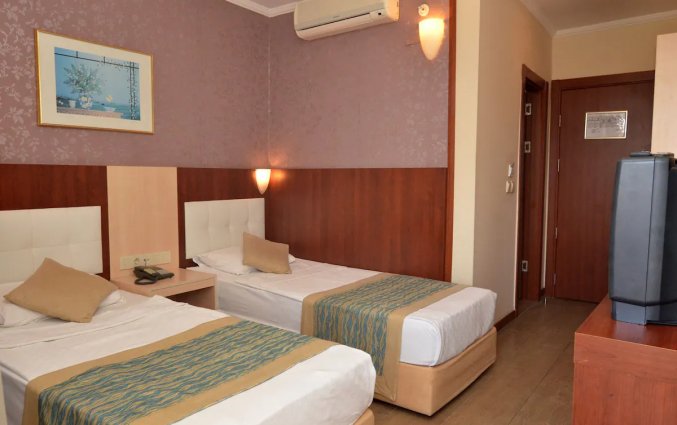 Slaapkamer van Hotel Artemis Princess in Alanya
