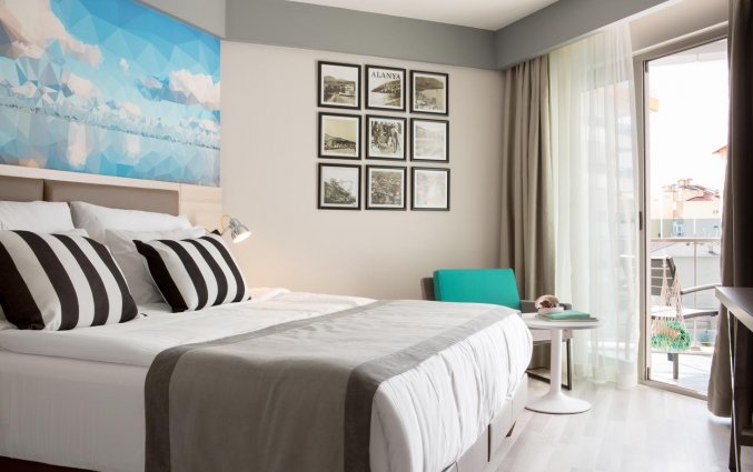 Slaapkamer van Hotel Sunprime C-Lounge in Alanya