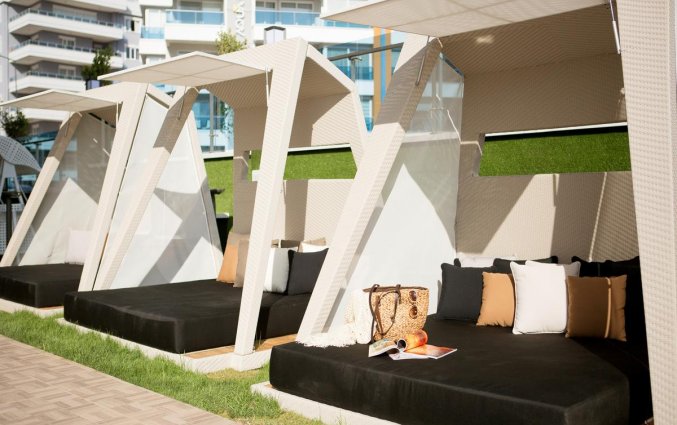 Tuin van Hotel Sunprime C-Lounge in Alanya