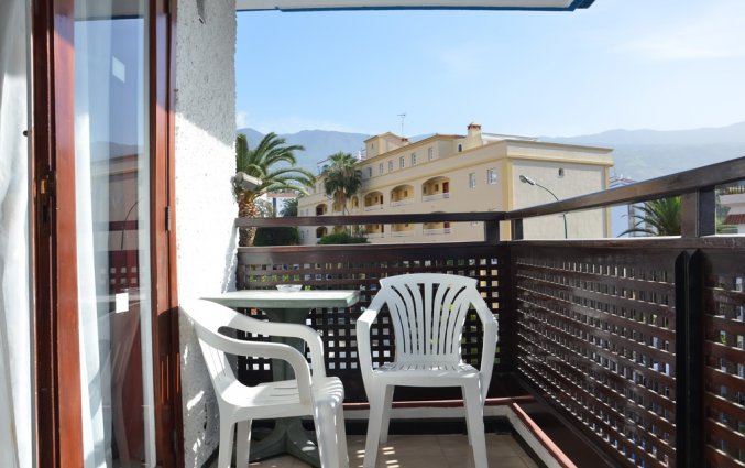 Balkon van een studio van Studio's Pez Azul op Tenerife