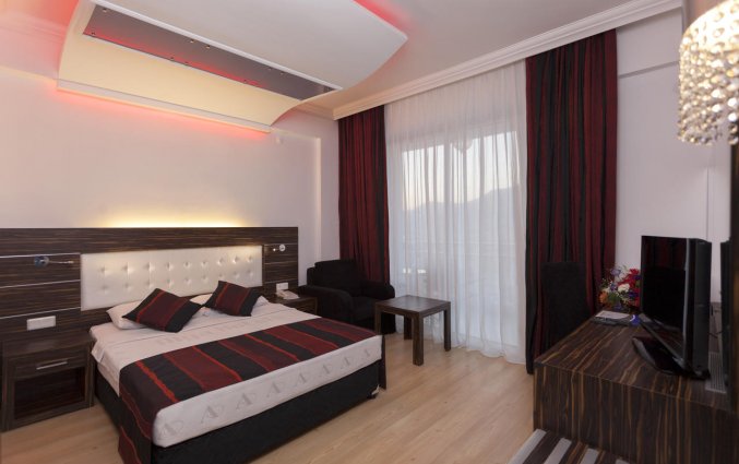 Slaapkamer van Hotel Sunny Hill Alya in Alanya