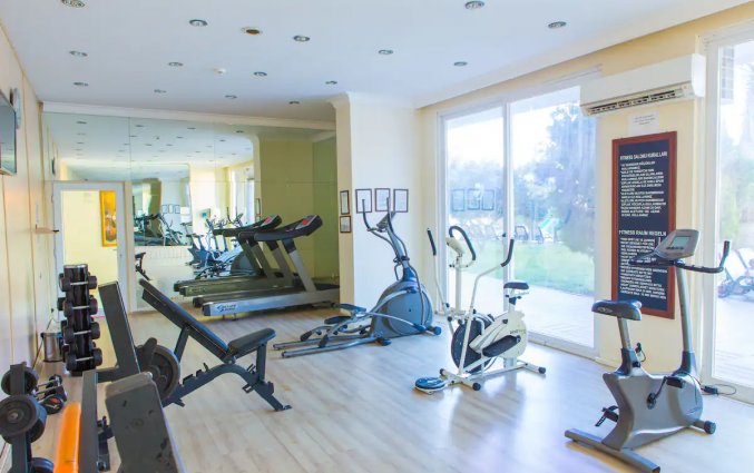 Fitnessruimte van Hotel Gardenia Beach in Alanya